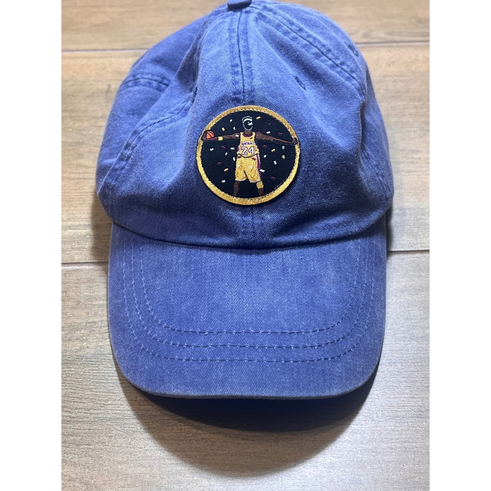 Adams Kobe Bryant 24 Embroidered Blue Baseball Cap Mens‎ Womens Adjustable